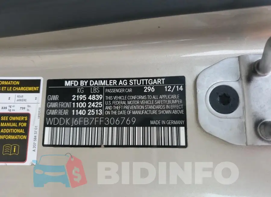 WDDKJ6FB7FF306769 Photo# 12