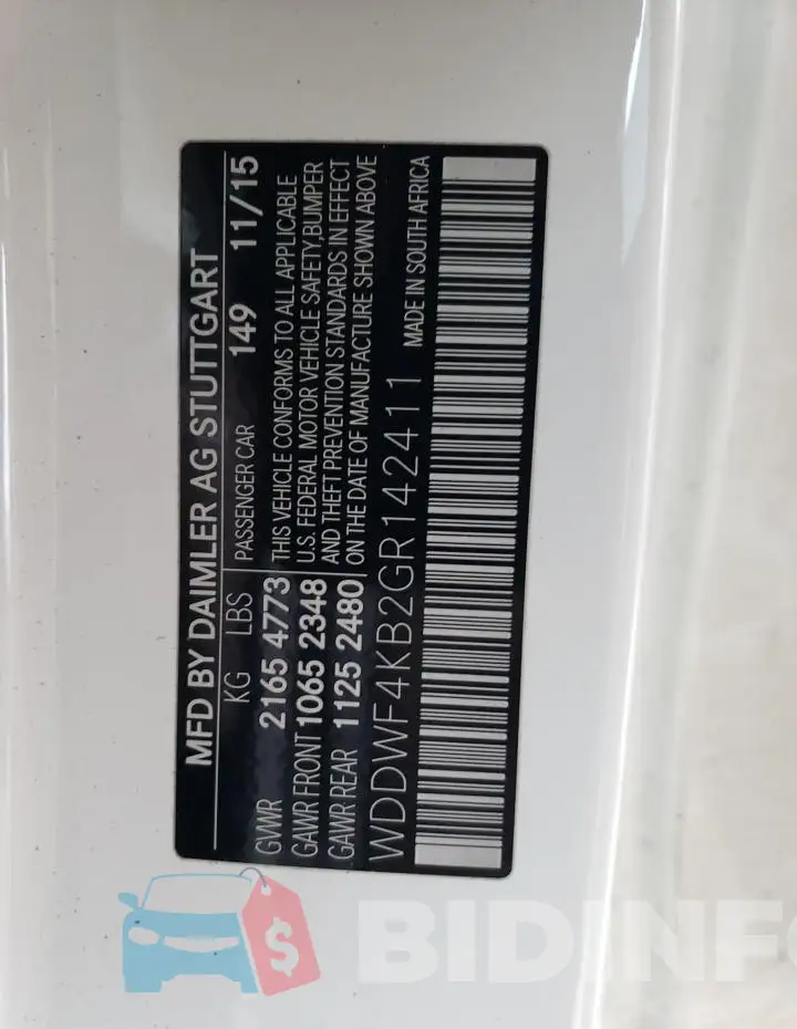 WDDWF4KB2GR142411 Photo# 12