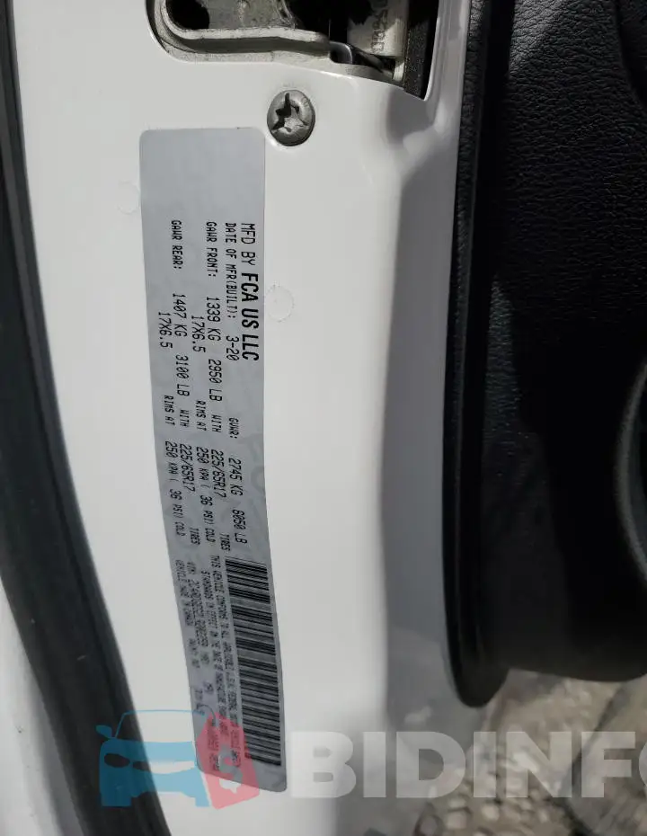 2C4RDGEG2LR202259 Photo# 13