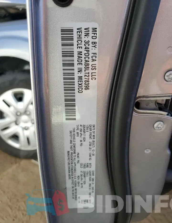 3C4PDCAB8LT278396 Photo# 13