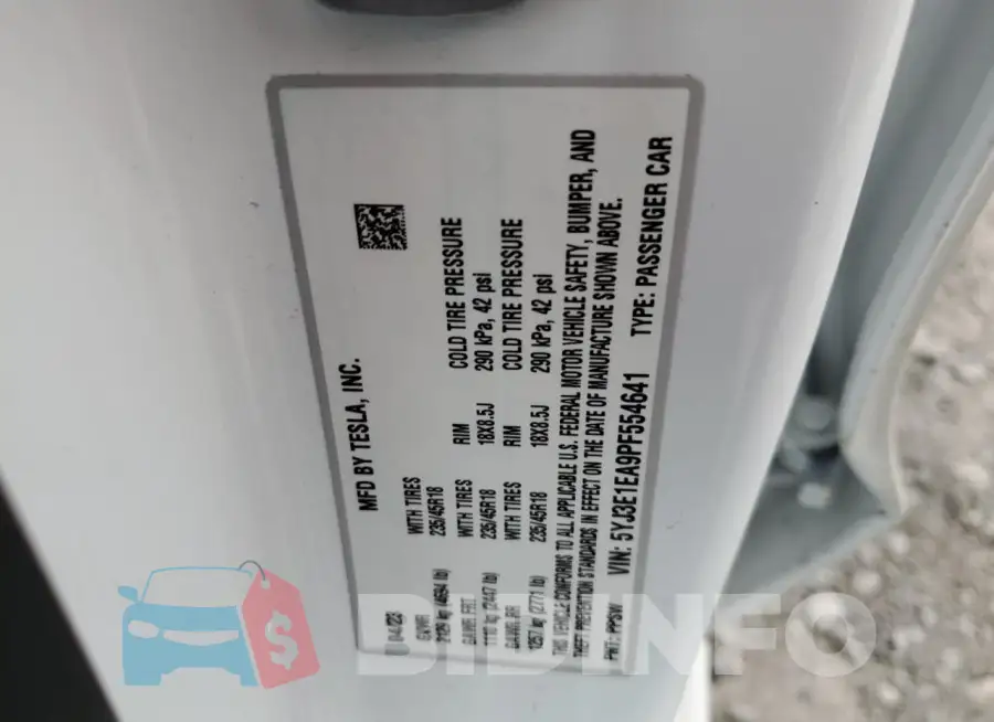 5YJ3E1EA9PF554641 Photo# 12