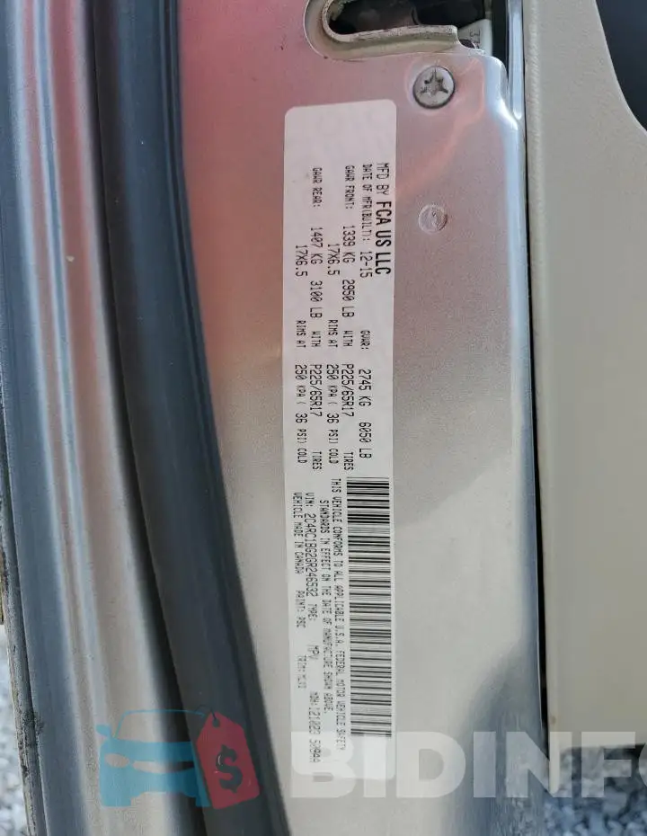 2C4RC1BG2GR246532 Photo# 13