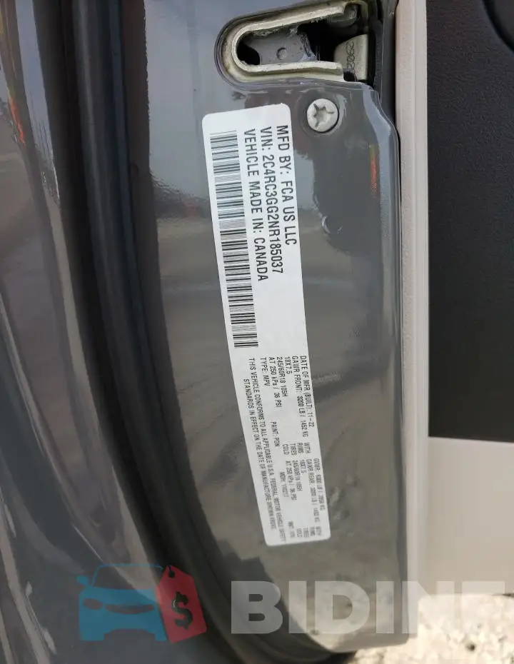 2C4RC3GG2NR185037 Photo# 13