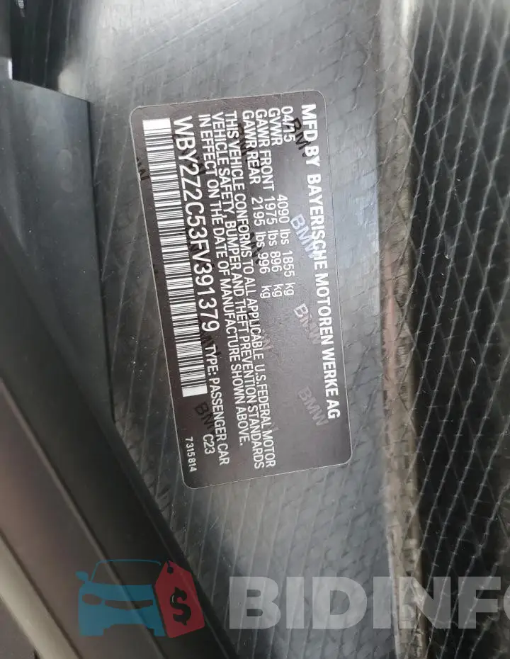 WBY2Z2C53FV391379 Photo# 12