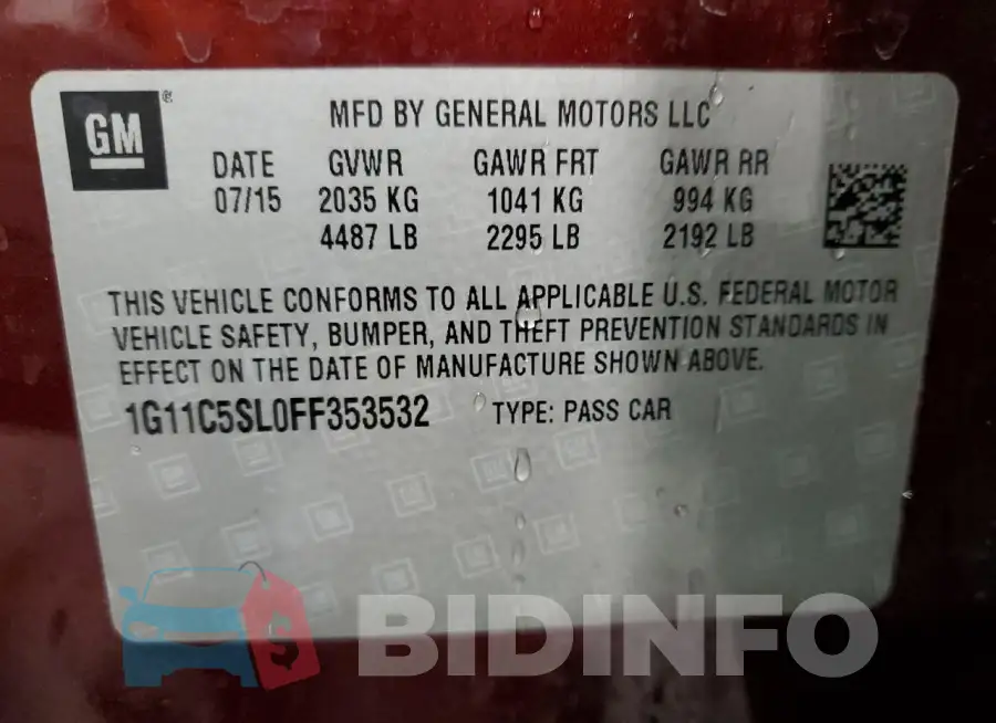1G11C5SL0FF353532 Photo# 12