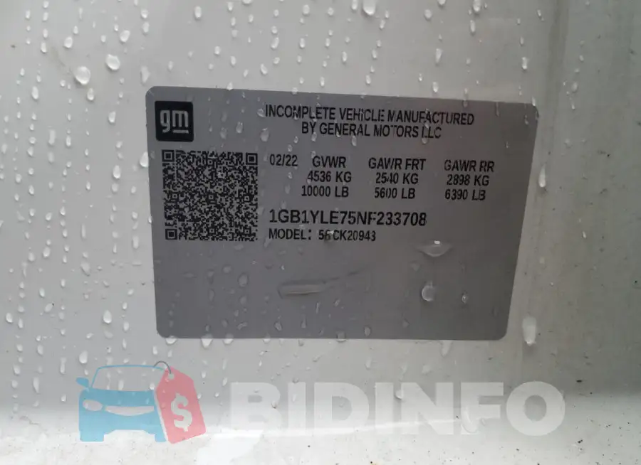 1GB1YLE75NF233708 Photo# 13
