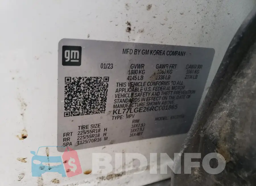KL77LGE26RC001865 Photo# 12