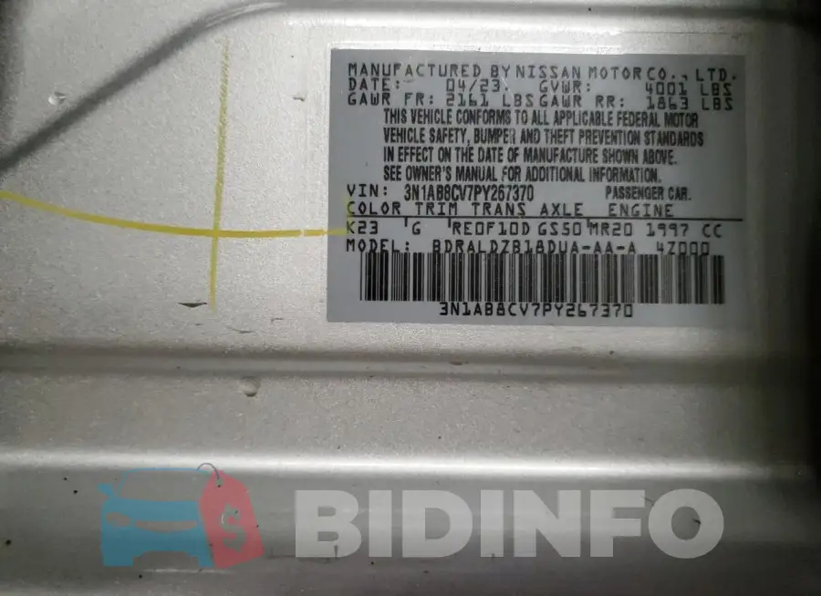 3N1AB8CV7PY267370 Photo# 13
