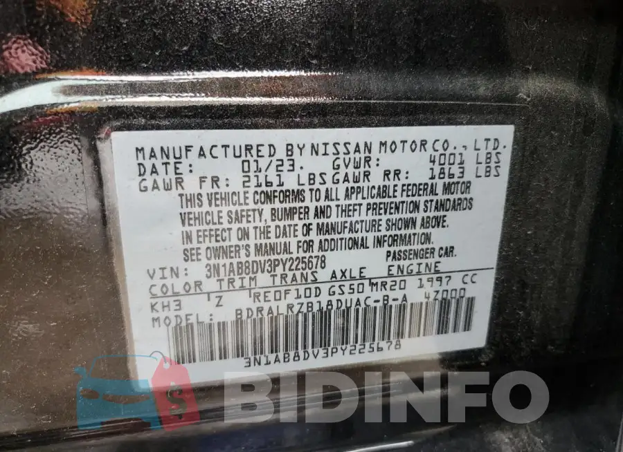 3N1AB8DV3PY225678 Photo# 12
