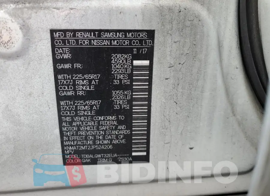 KNMAT2MT2JP524206 Photo# 12