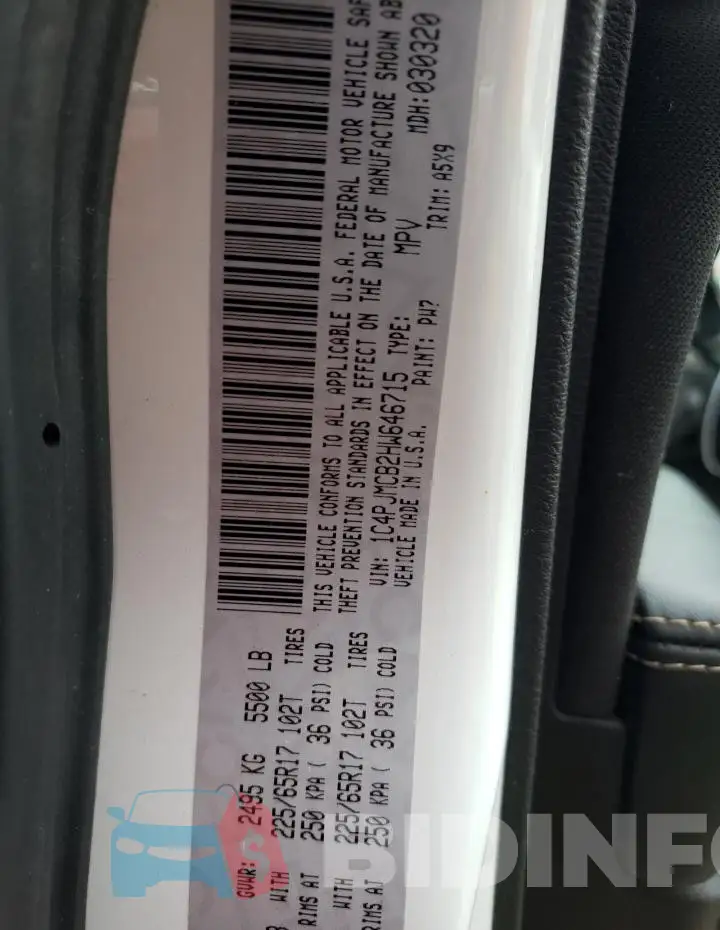 1C4PJMCB2HW646715 Photo# 13