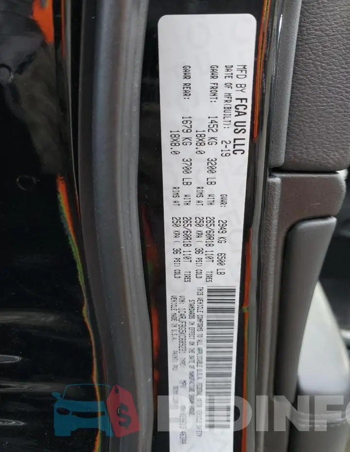 1C4RJFBG5KC689231 Photo# 12