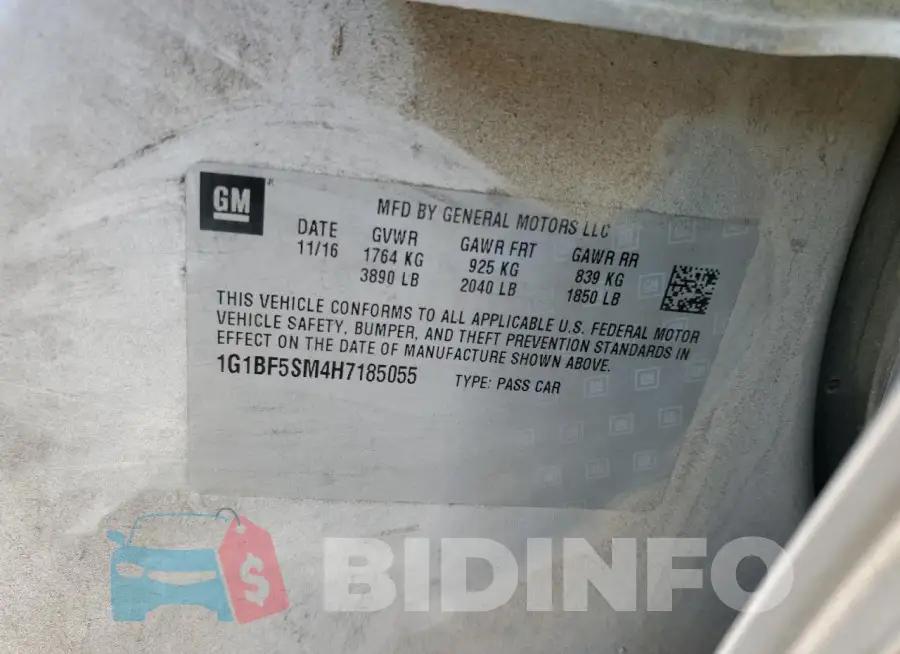 1G1BF5SM4H7185055 Photo# 13