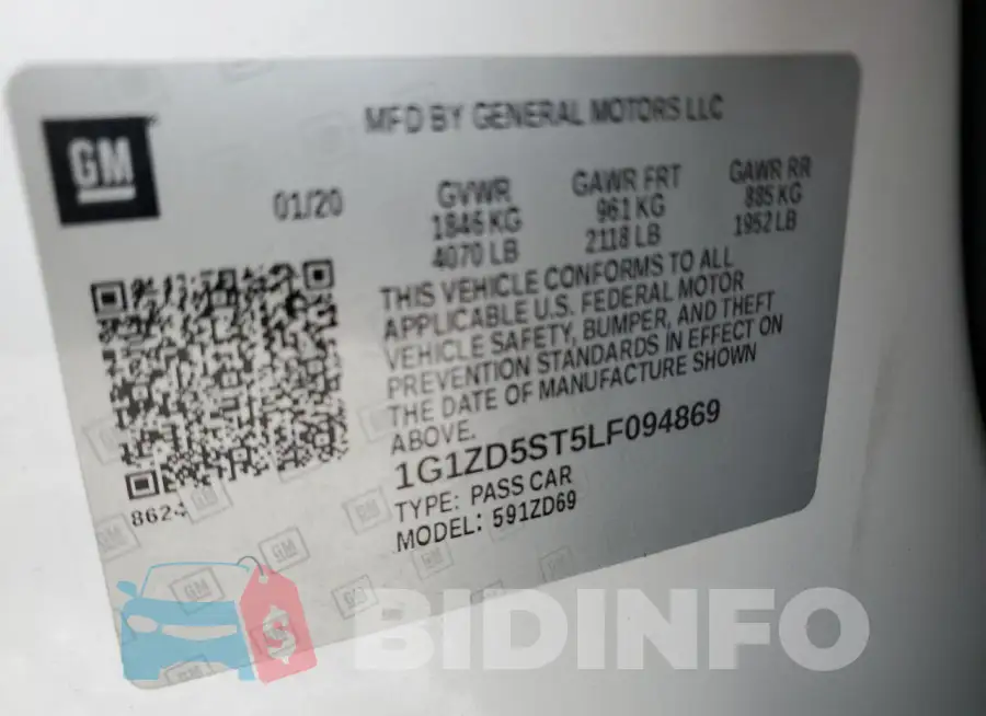 1G1ZD5ST5LF094869 Photo# 13