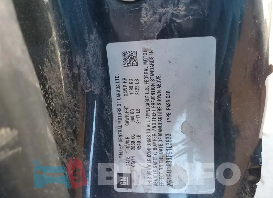 2G1FD1E33F9103833 Photo# 12