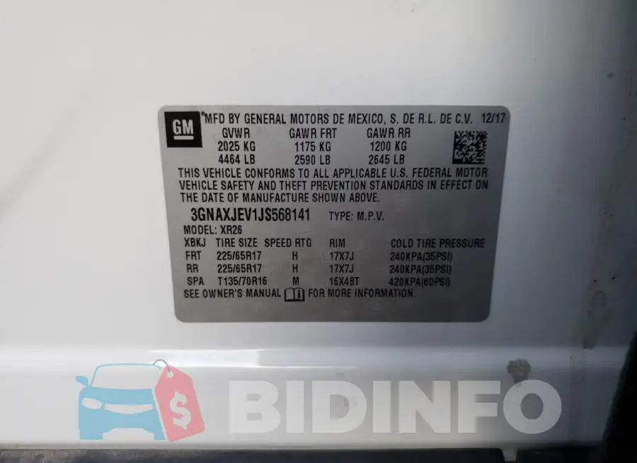 3GNAXJEV1JS568141 Photo# 12