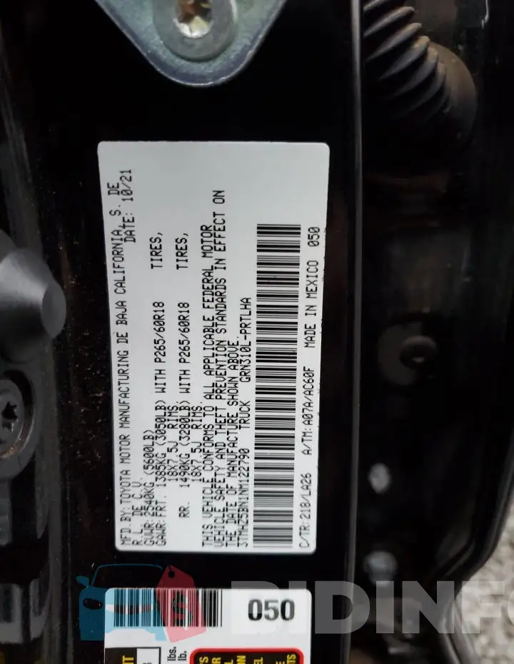 3TMHZ5BN1NM122790 Photo# 12