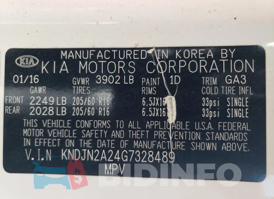 KNDJN2A24G7328489 Photo# 12