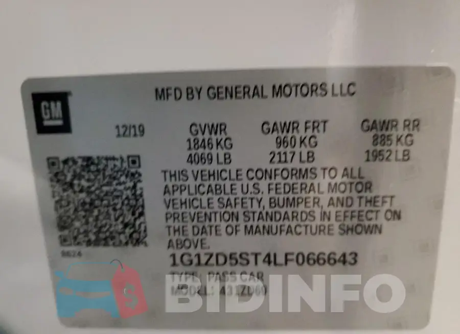 1G1ZD5ST4LF066643 Photo# 12