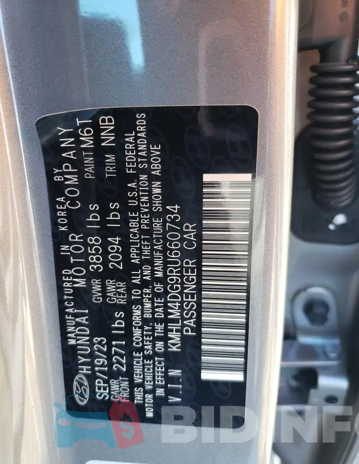 KMHLM4DG9RU660734 Photo# 12