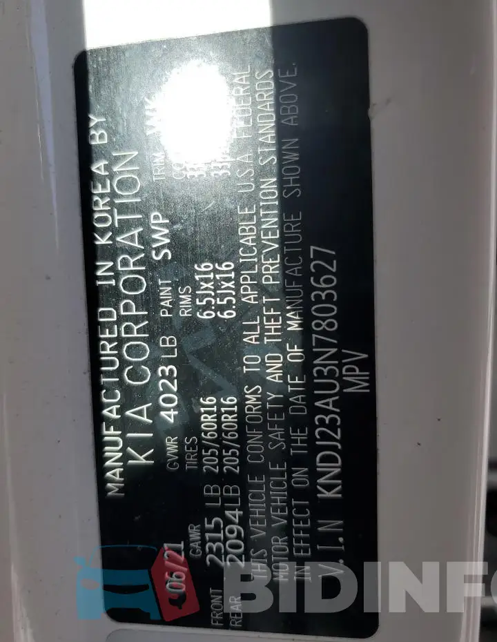 KNDJ23AU3N7803627 Photo# 12