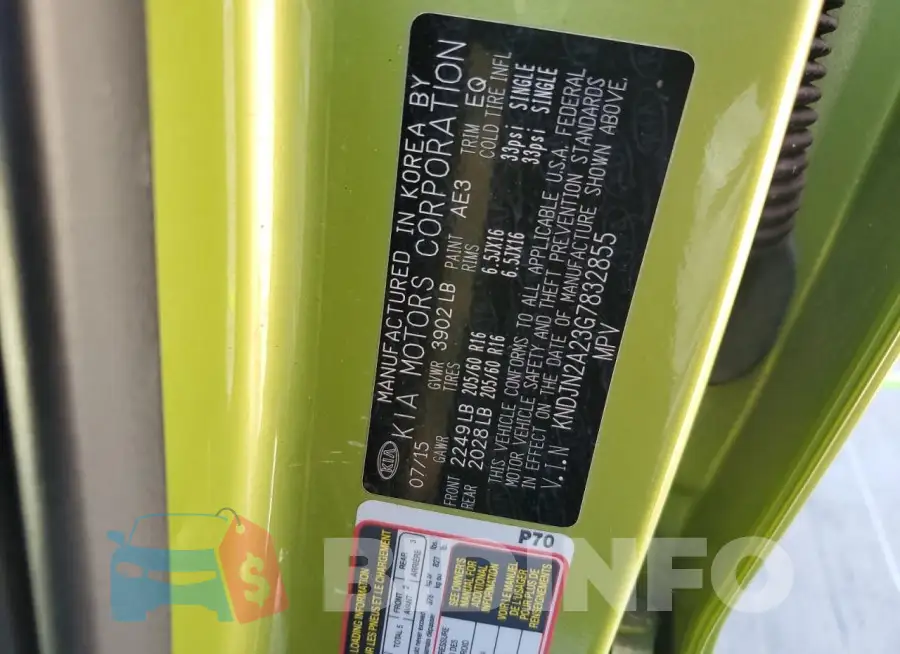 KNDJN2A23G7832855 Photo# 12