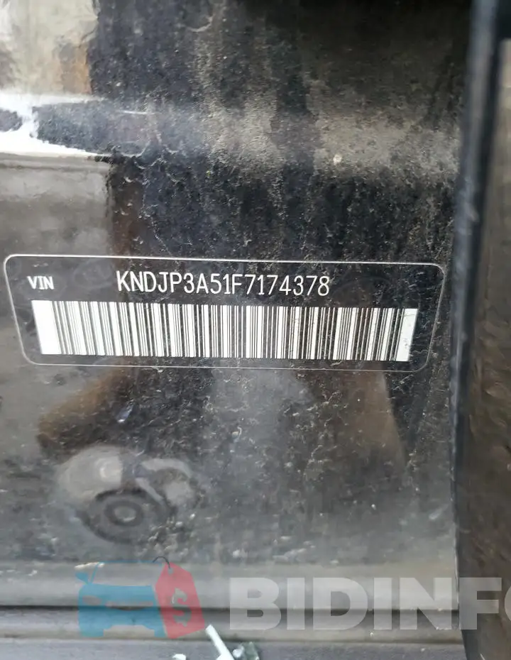 KNDJP3A51F7174378 Photo# 12