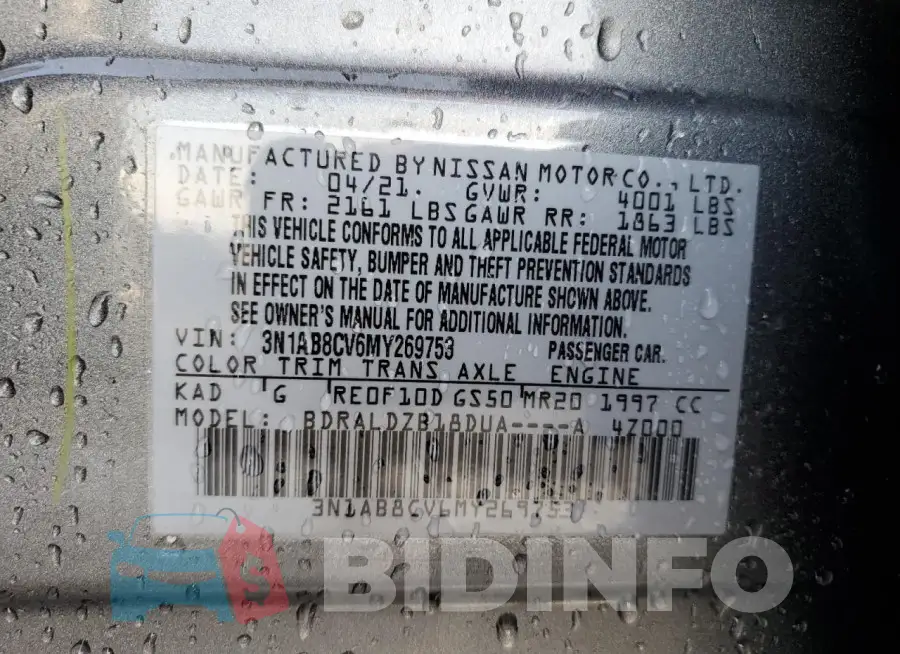 3N1AB8CV6MY269753 Photo# 12