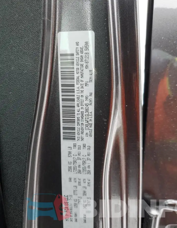1C4BJWFG1GL306145 Photo# 12
