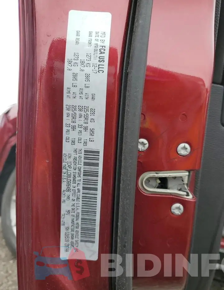 1C4PJLCB9JD606496 Photo# 12