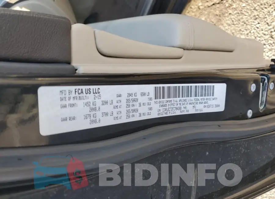 1C4RJECT2FC784289 Photo# 12