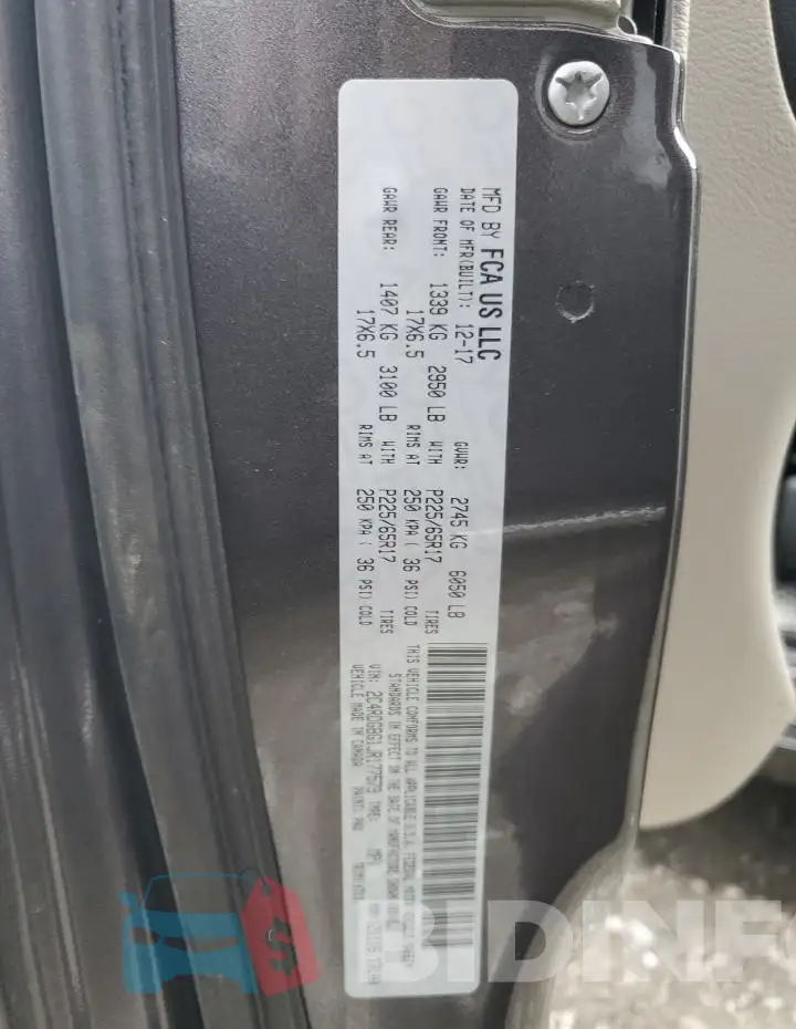 2C4RDGBG1JR177579 Photo# 13