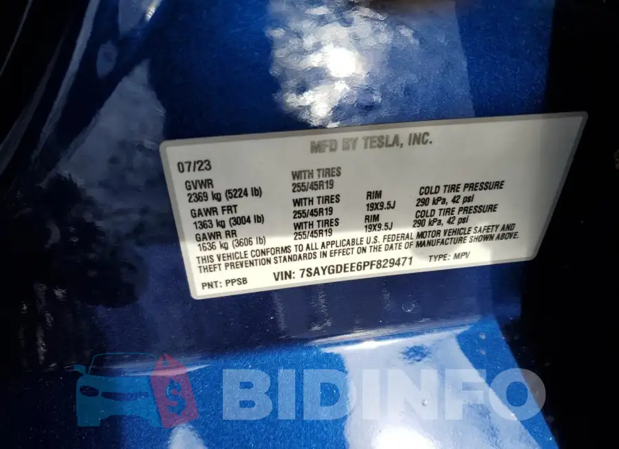 7SAYGDEE6PF829471 Photo# 12