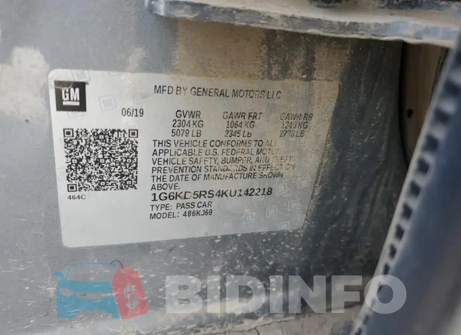 1G6KD5RS4KU142218 Photo# 12