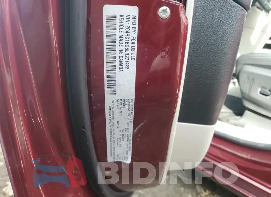 2C4RC1BG5LR271922 Photo# 13