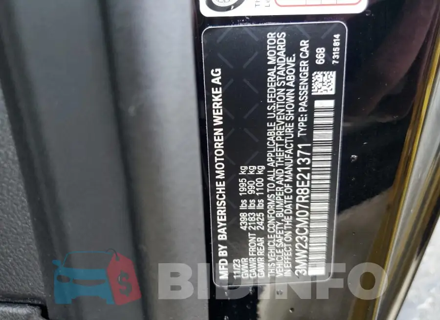 3MW23CM07R8E21371 Photo# 12