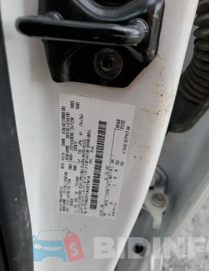 1FT7W2BT0KEE99615 Photo# 12