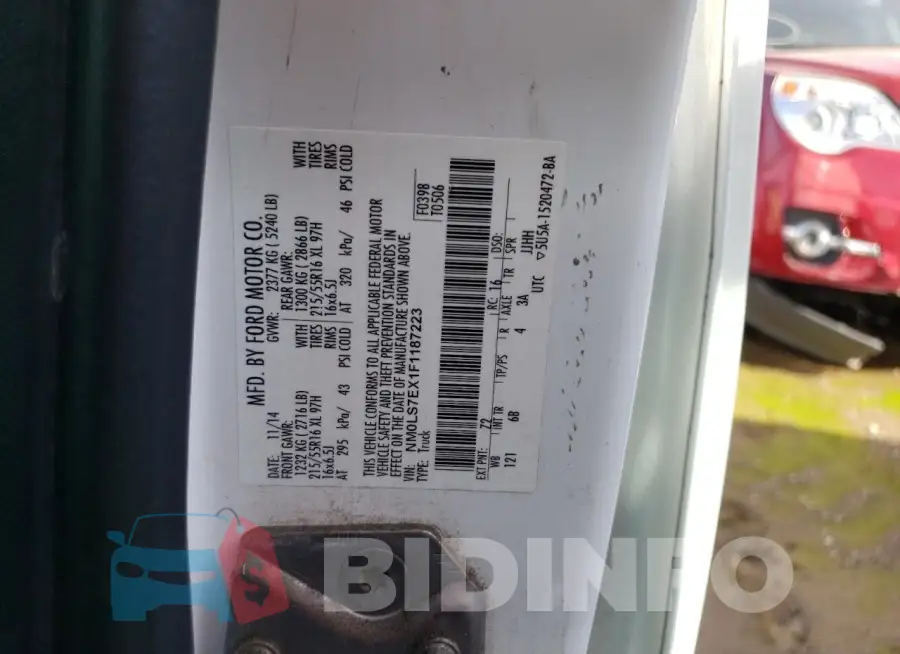 NM0LS7EX1F1187223 Photo# 14