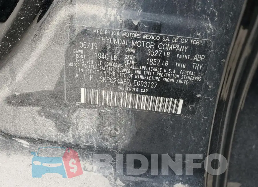 3KPC24A67LE093127 Photo# 12