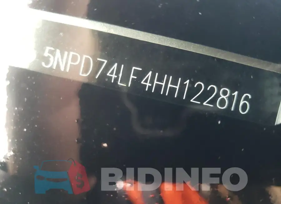 5NPD74LF4HH122816 Photo# 12