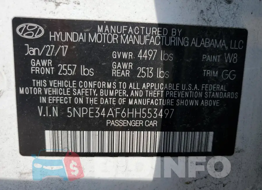 5NPE34AF6HH553497 Photo# 12