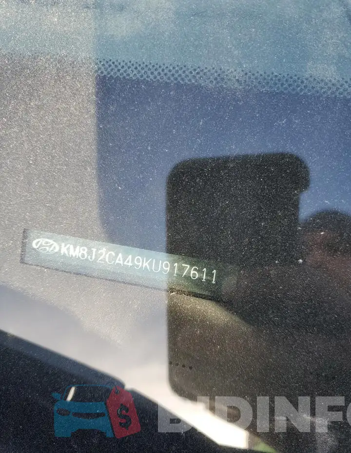 KM8J2CA49KU917611 Photo# 14