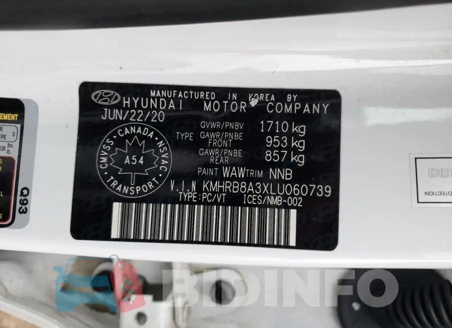 KMHRB8A3XLU060739 Photo# 12