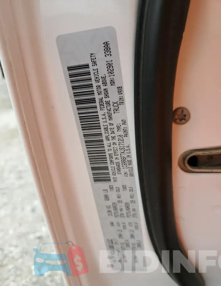 1C6RR6FTXJS171210 Photo# 12