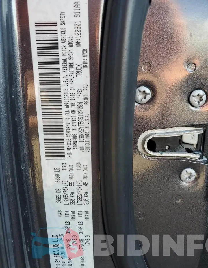 1C6RR6YT5GS107064 Photo# 12