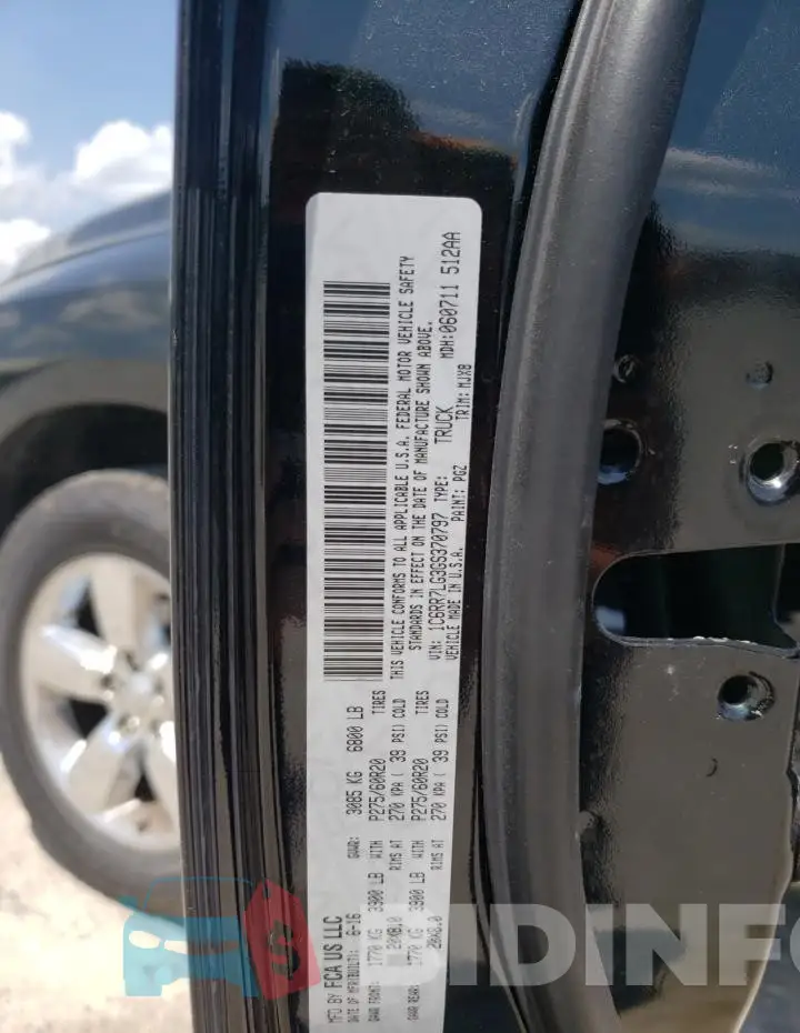 1C6RR7LG3GS370797 Photo# 13