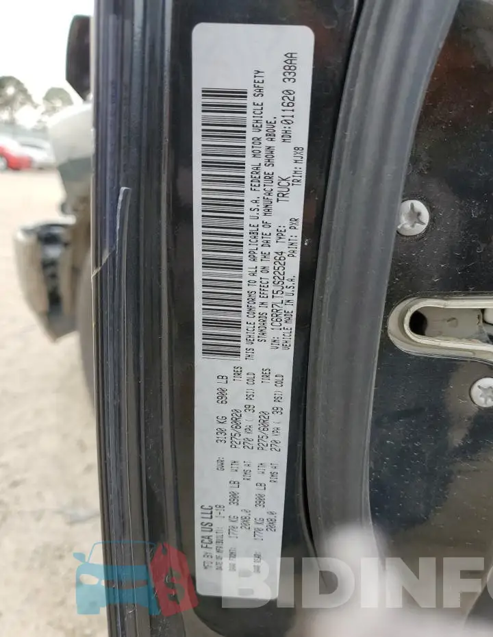 1C6RR7LT5JS225264 Photo# 12