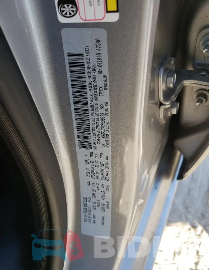 1C6RREJT7KN838073 Photo# 12