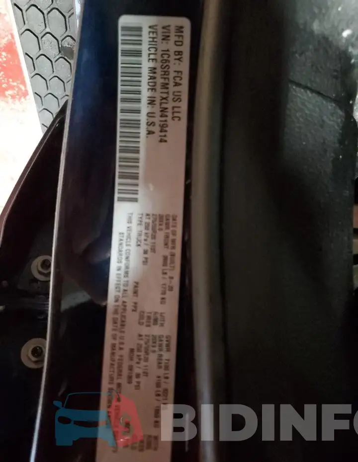 1C6SRFMTXLN419414 Photo# 12