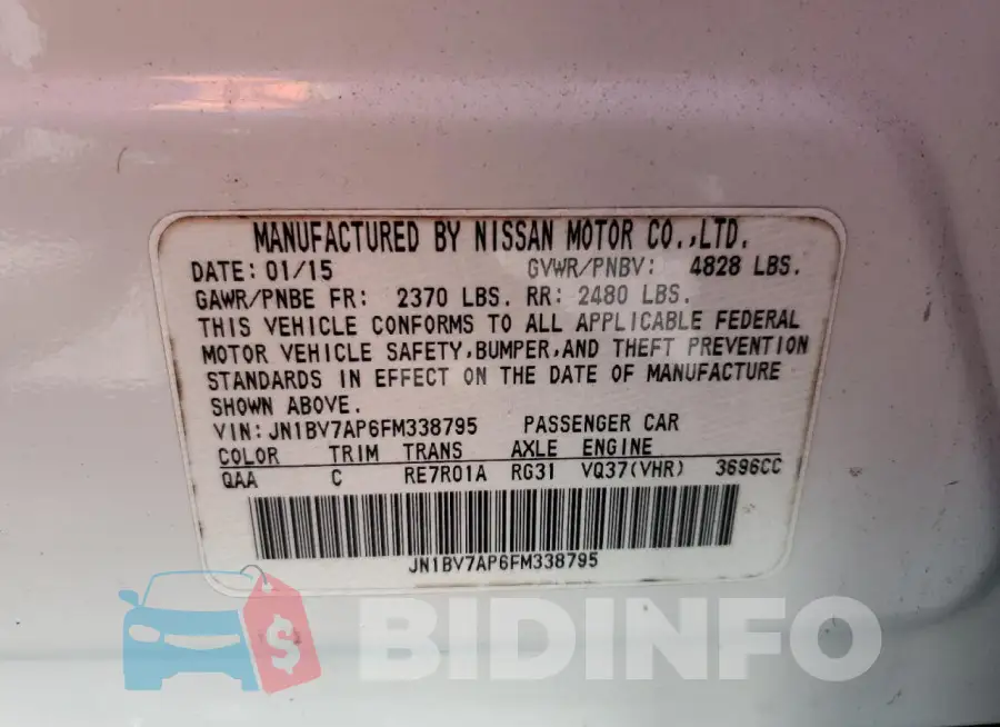 JN1BV7AP6FM338795 Photo# 12
